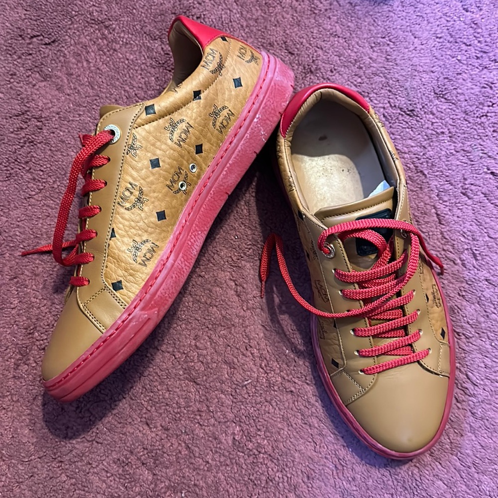 MCM Sneakers Only Worn Twice!!